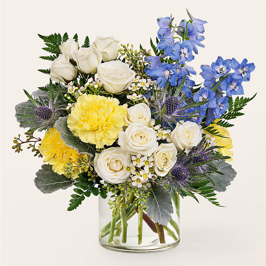 Lemon Sorbet Bouquet – Ecuadorian Central Flower, Minneapolis MN