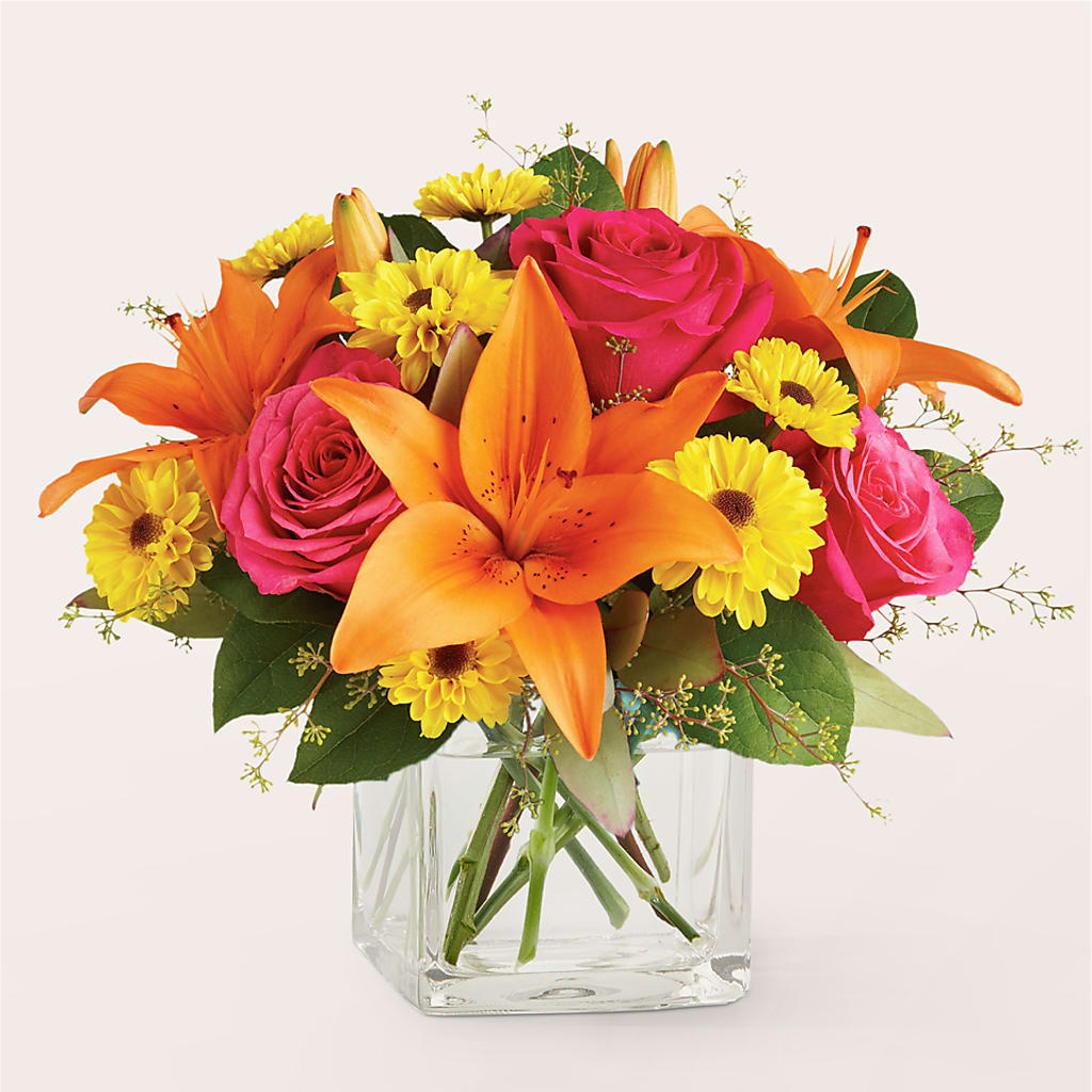 Neon Lights Bouquet – Ecuadorian Central Flower, Minneapolis MN