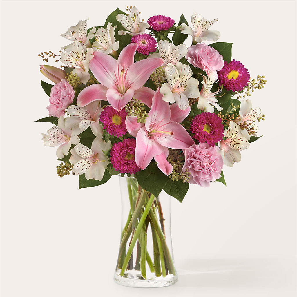 Feeling Fuchsia Bouquet – Ecuadorian Central Flower, Minneapolis MN