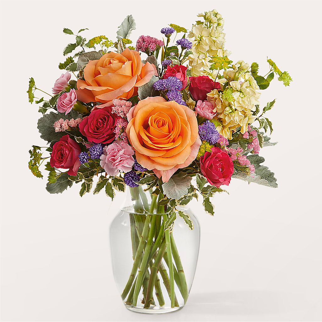 Tangerine Tango Bouquet – Ecuadorian Central Flower, Minneapolis MN
