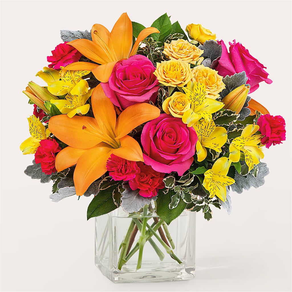 To the Tropics Bouquet – Ecuadorian Central Flower, Minneapolis MN