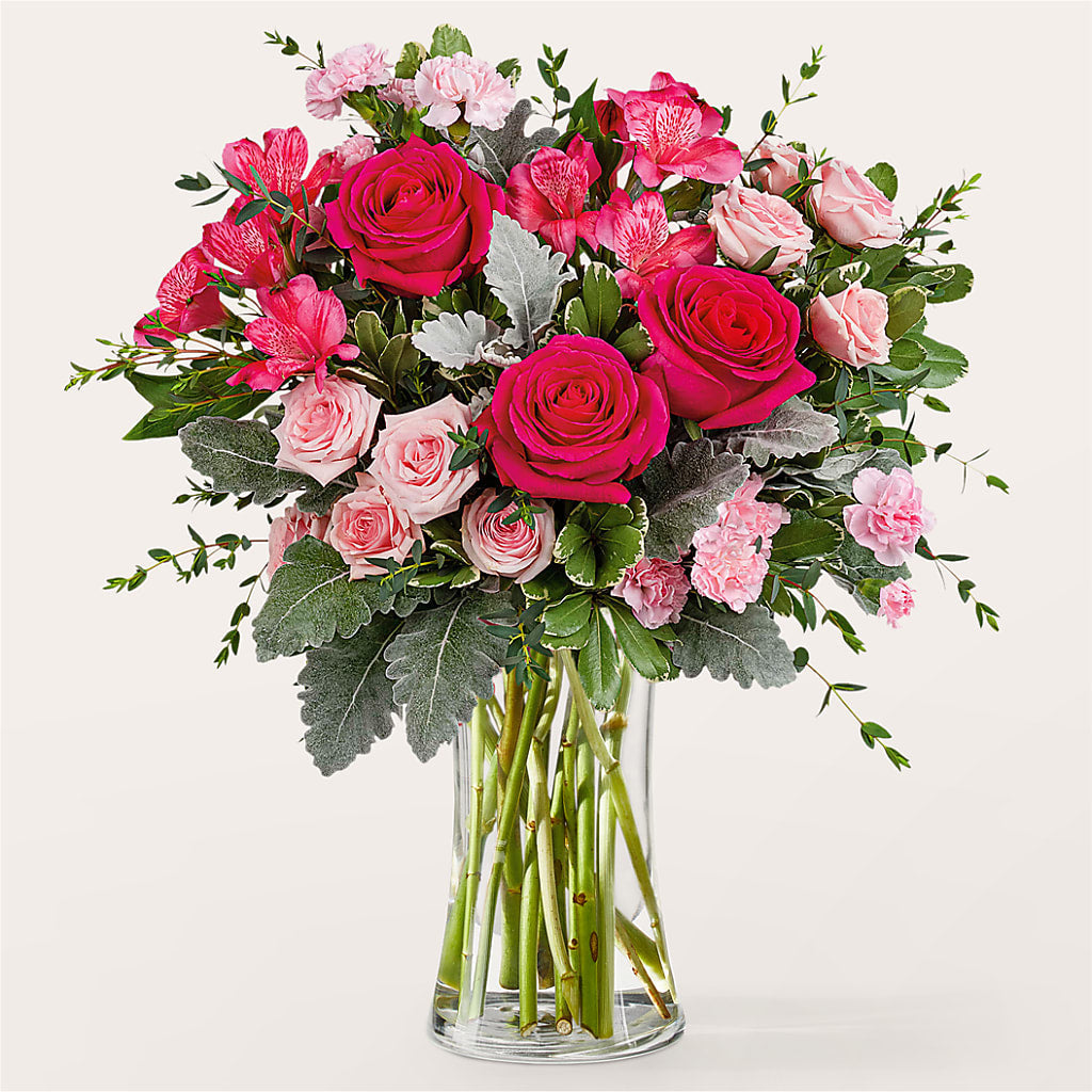 Tickled Pink Bouquet – Ecuadorian Central Flower, Minneapolis MN