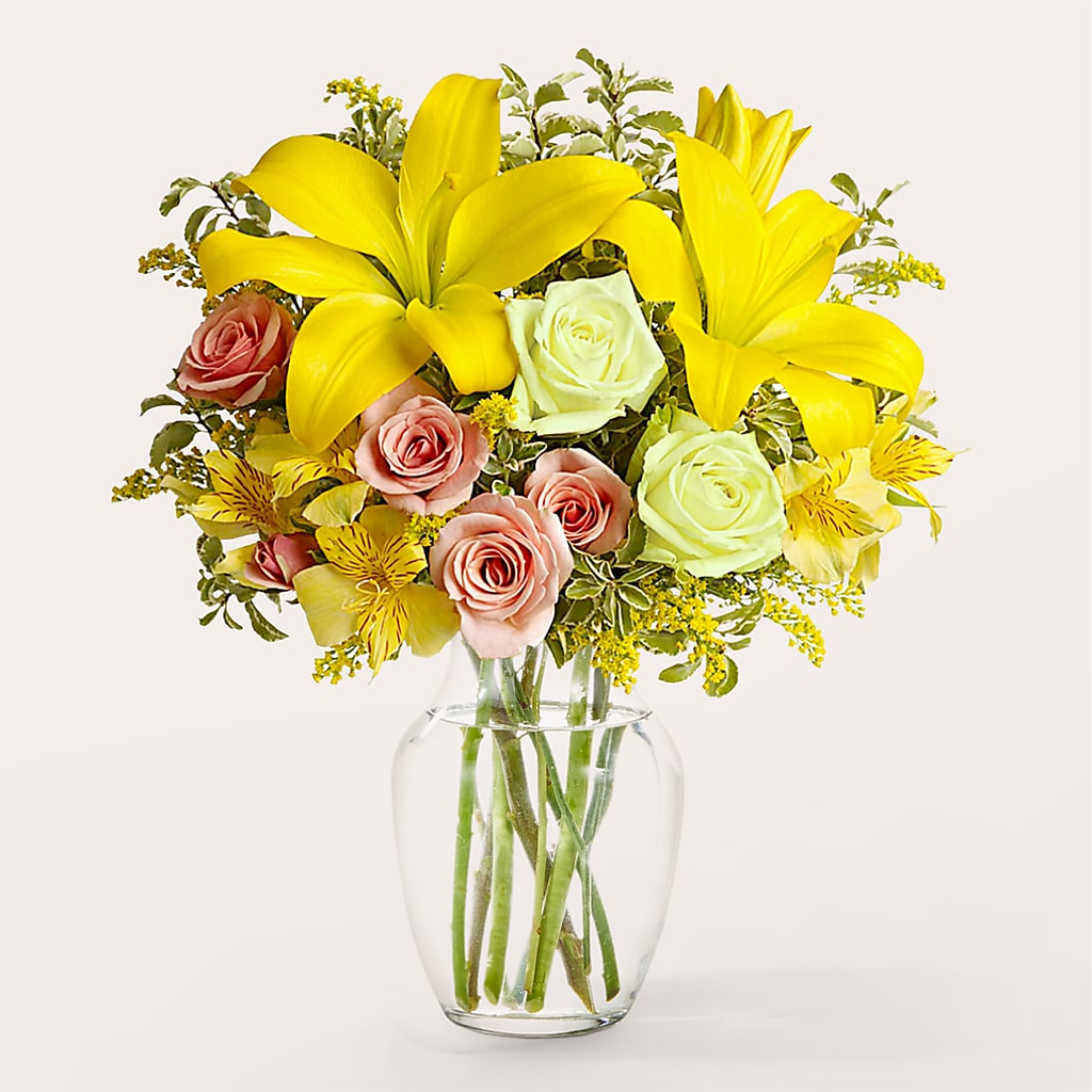 Sunburst Bouquet – Ecuadorian Central Flower, Minneapolis MN