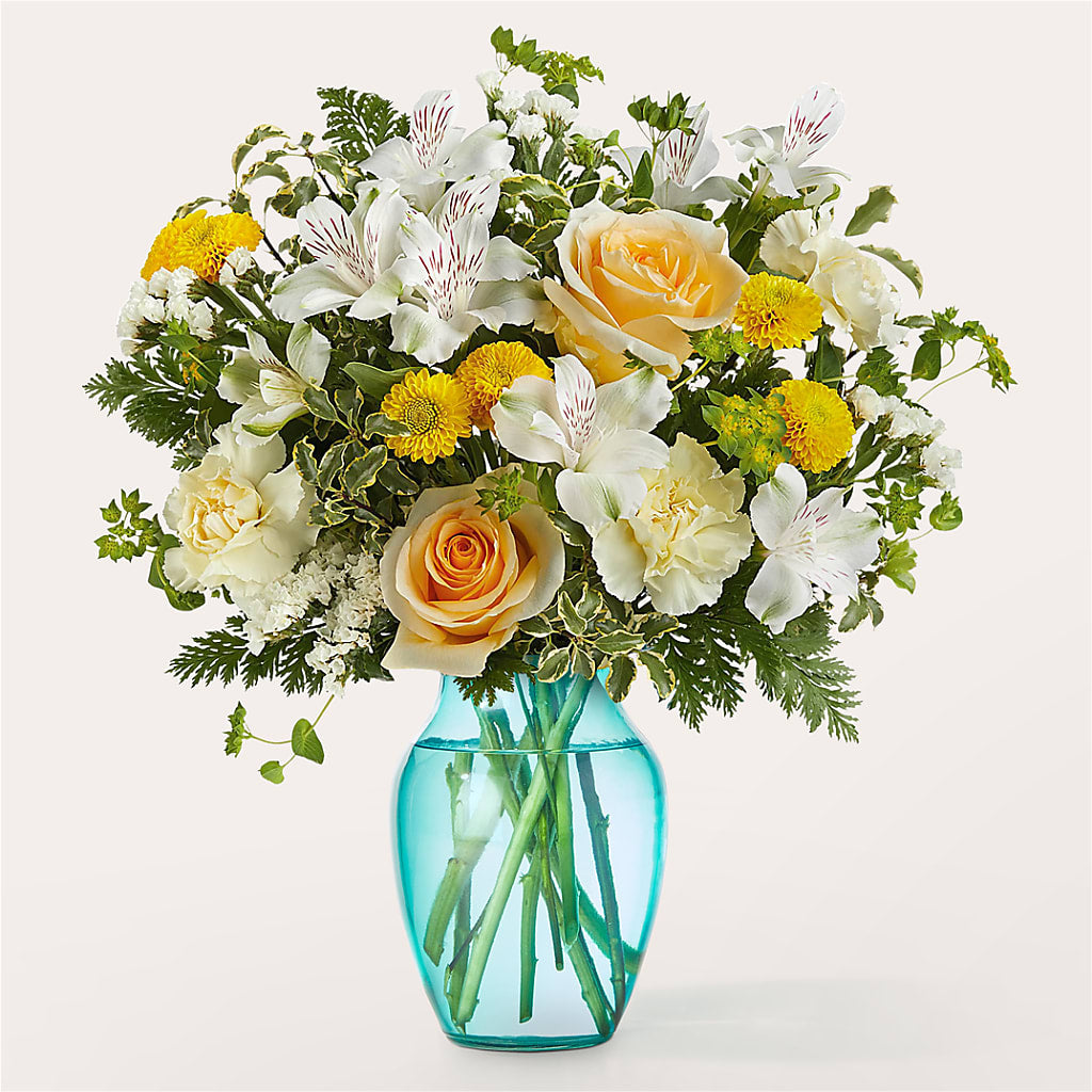 Crisp and Clean Bouquet – Ecuadorian Central Flower, Minneapolis MN