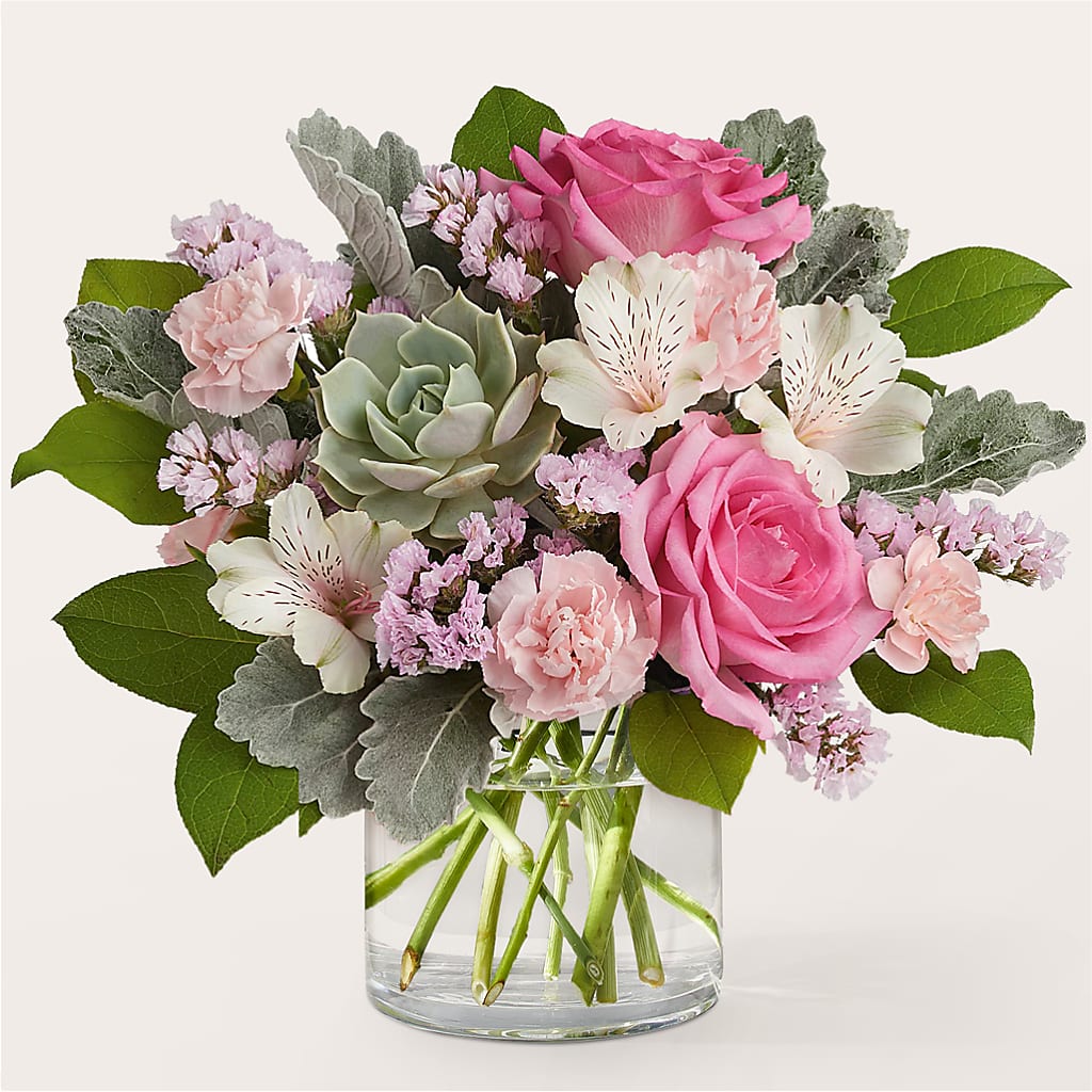 Dusty Rose Bouquet – Ecuadorian Central Flower, Minneapolis MN
