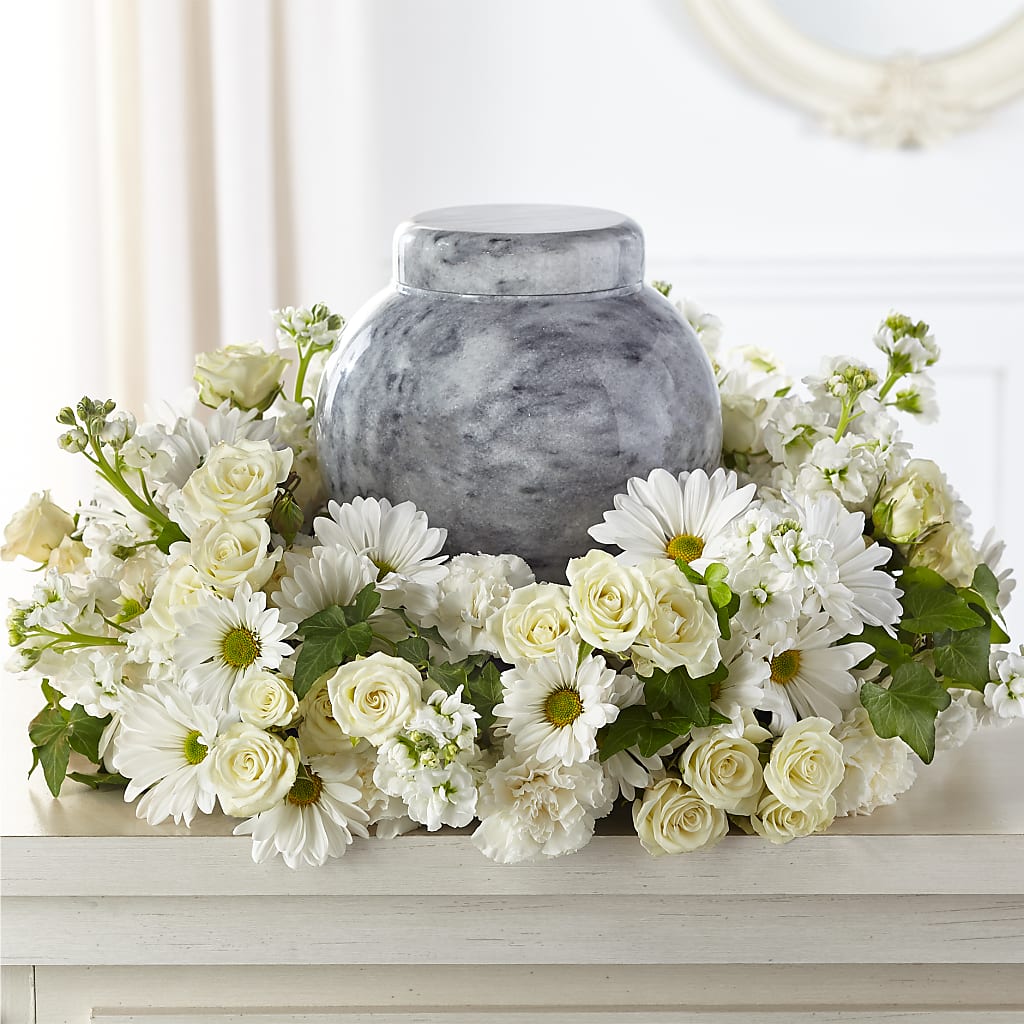 Timeless Tribute Cremation Adornment – Ecuadorian Central Flower, Minneapolis MN