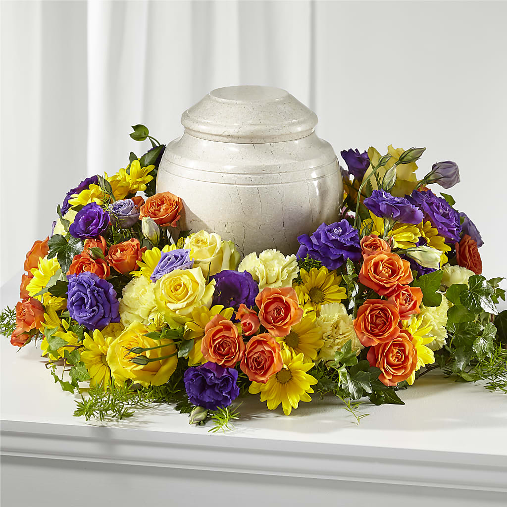 Blossoms of Remembrance Cremation Adornment – Ecuadorian Central Flower, Minneapolis MN