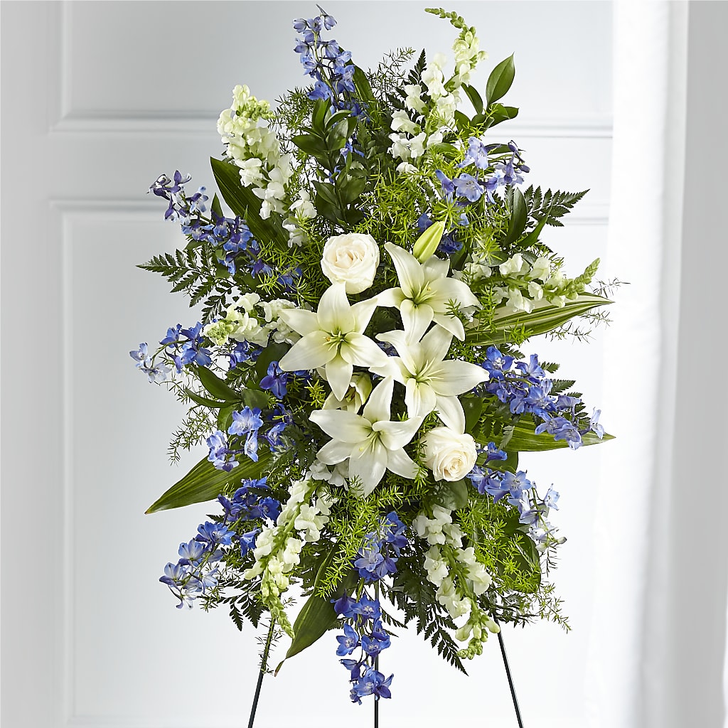 Faithful Friend Standing Spray – Ecuadorian Central Flower, Minneapolis MN