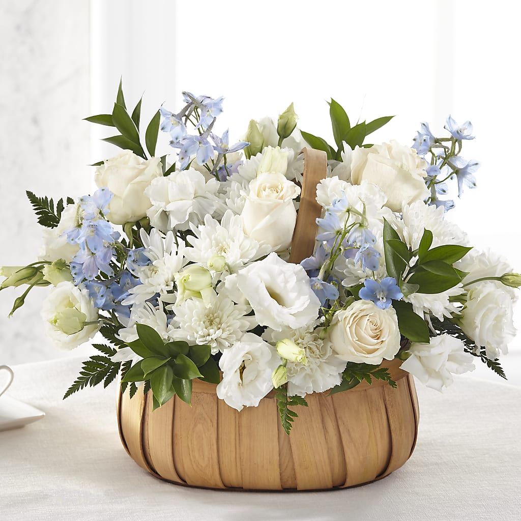 Sincerely Heartfelt Basket – Ecuadorian Central Flower, Minneapolis MN