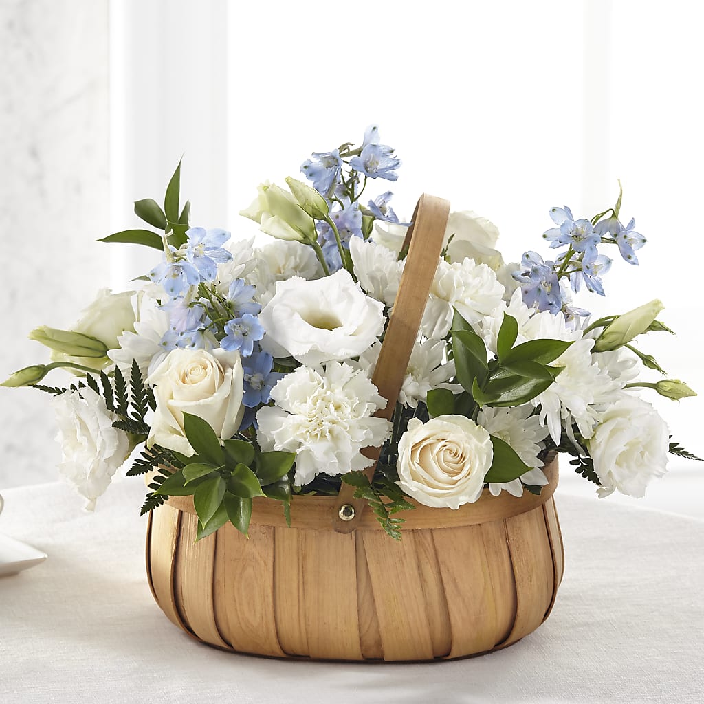 Sincerely Heartfelt Basket – Ecuadorian Central Flower, Minneapolis MN