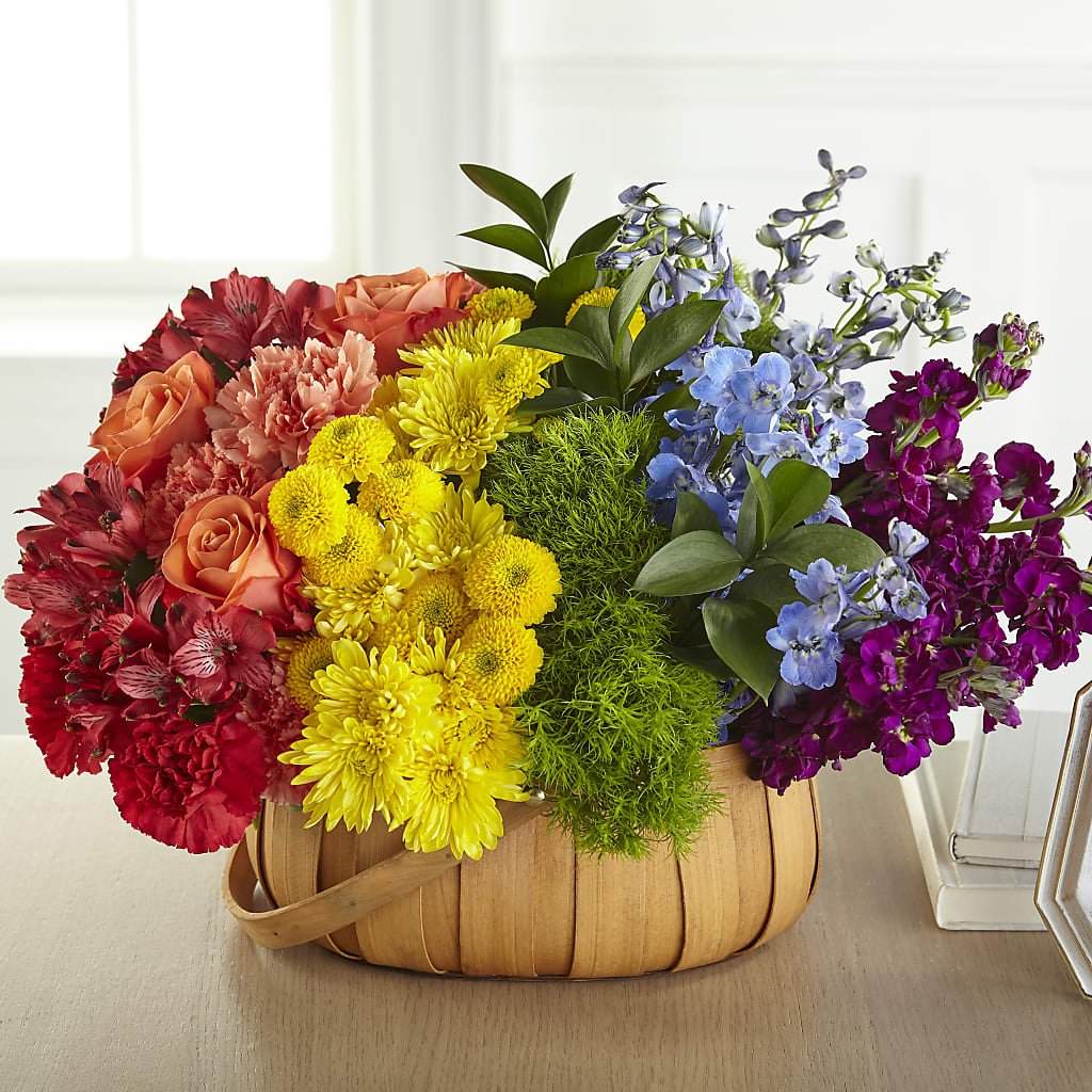 Prideful Basket – Ecuadorian Central Flower, Minneapolis MN