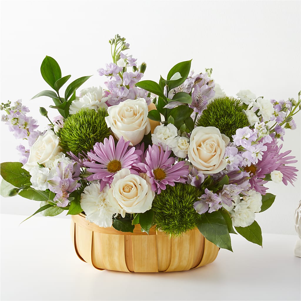 Peace & Love Basket – Ecuadorian Central Flower, Minneapolis MN