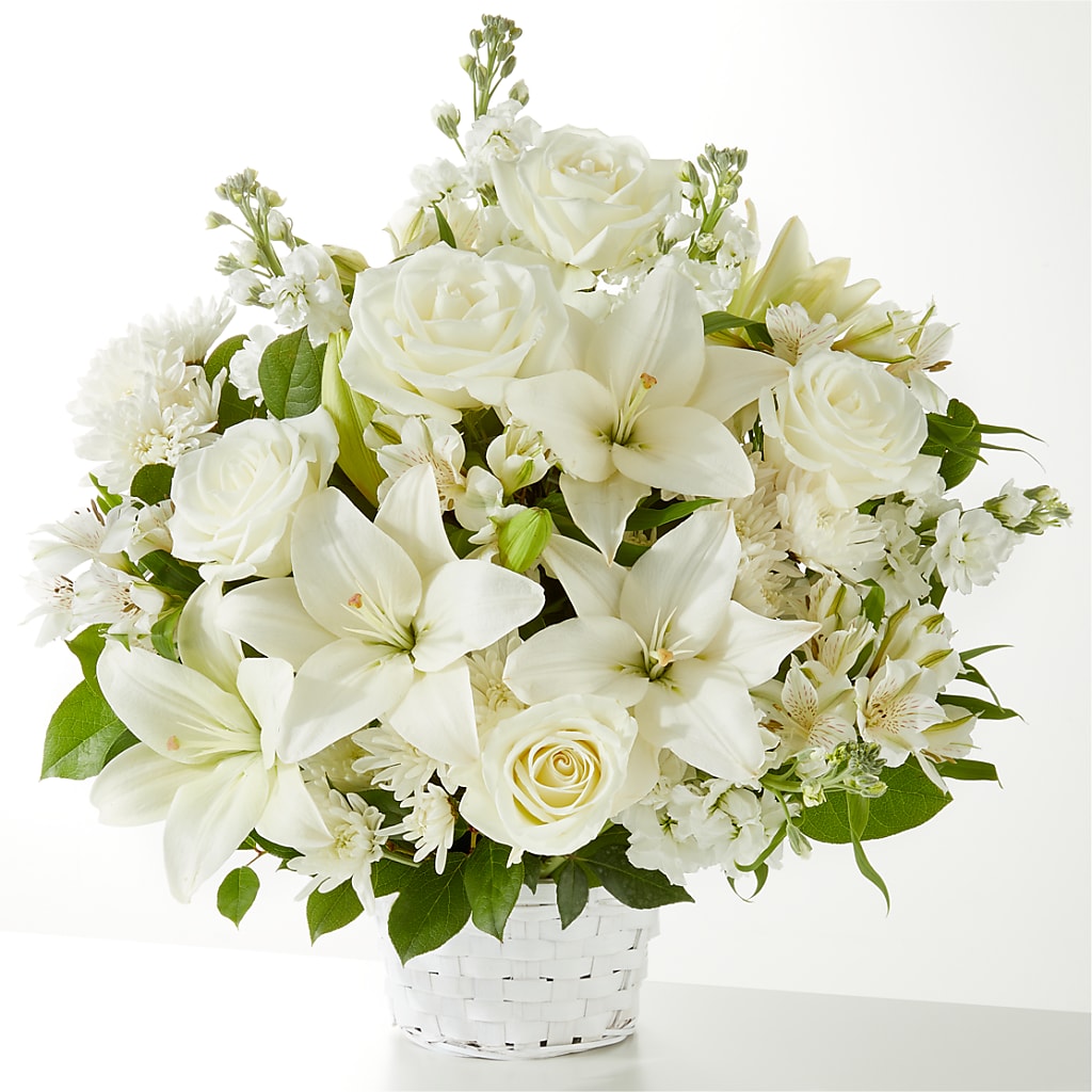 Peaceful Reflections Arrangement – Ecuadorian Central Flower, Minneapolis MN