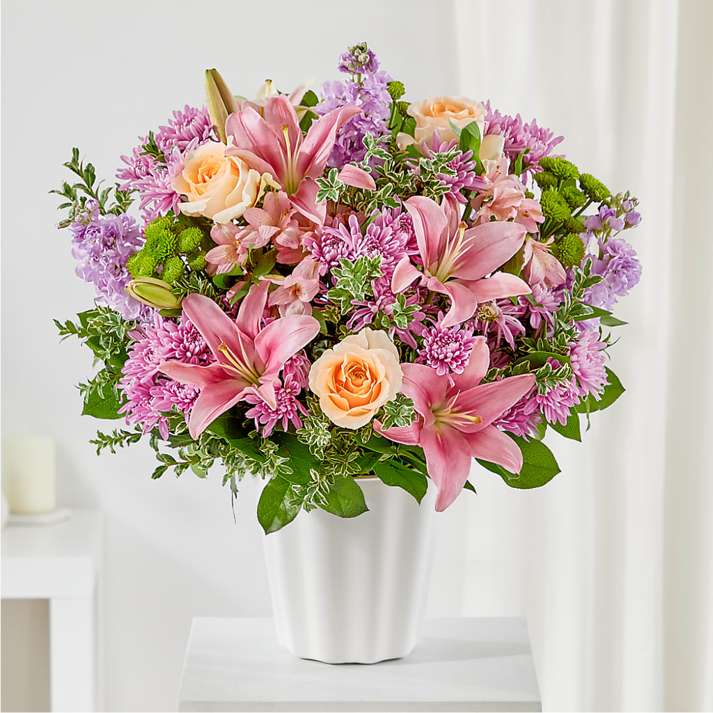 Supportive Embrace Tabletop Basket – Ecuadorian Central Flower, Minneapolis MN