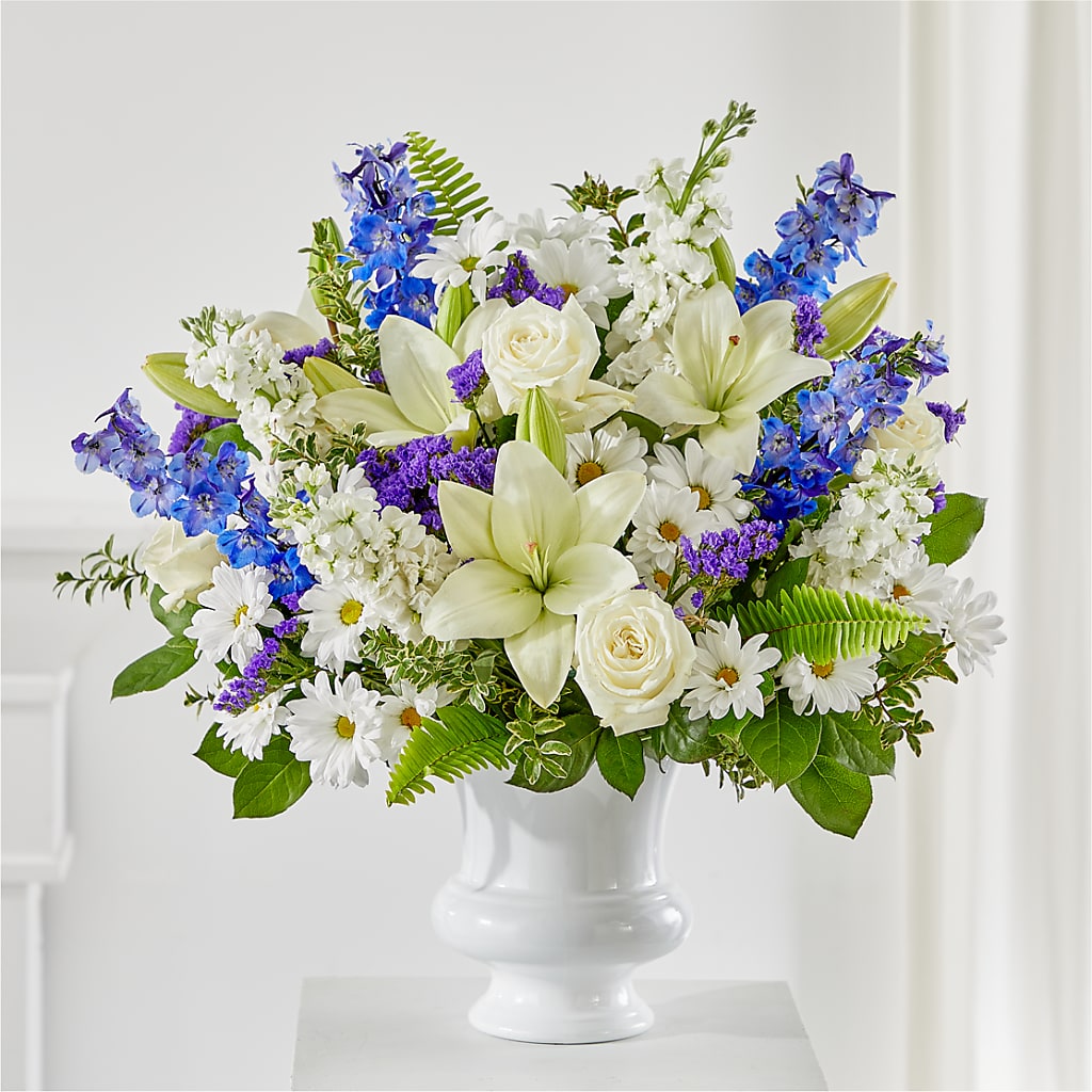 Expressions of Hope Urn Arrangement – Ecuadorian Central Flower, Minneapolis MN