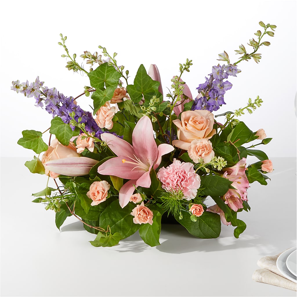 Blossom Time Centerpiece – Ecuadorian Central Flower, Minneapolis MN