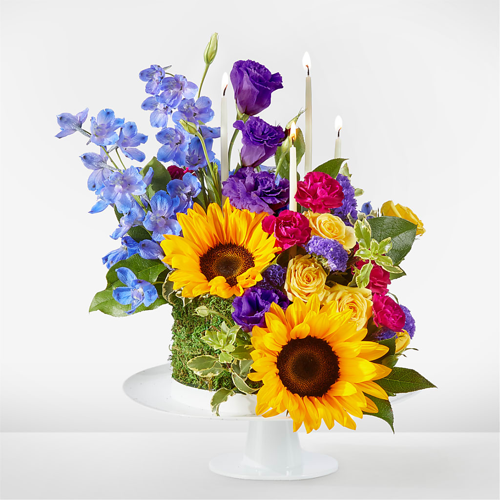 Star of the Day Floral Cake – Ecuadorian Central Flower, Minneapolis MN
