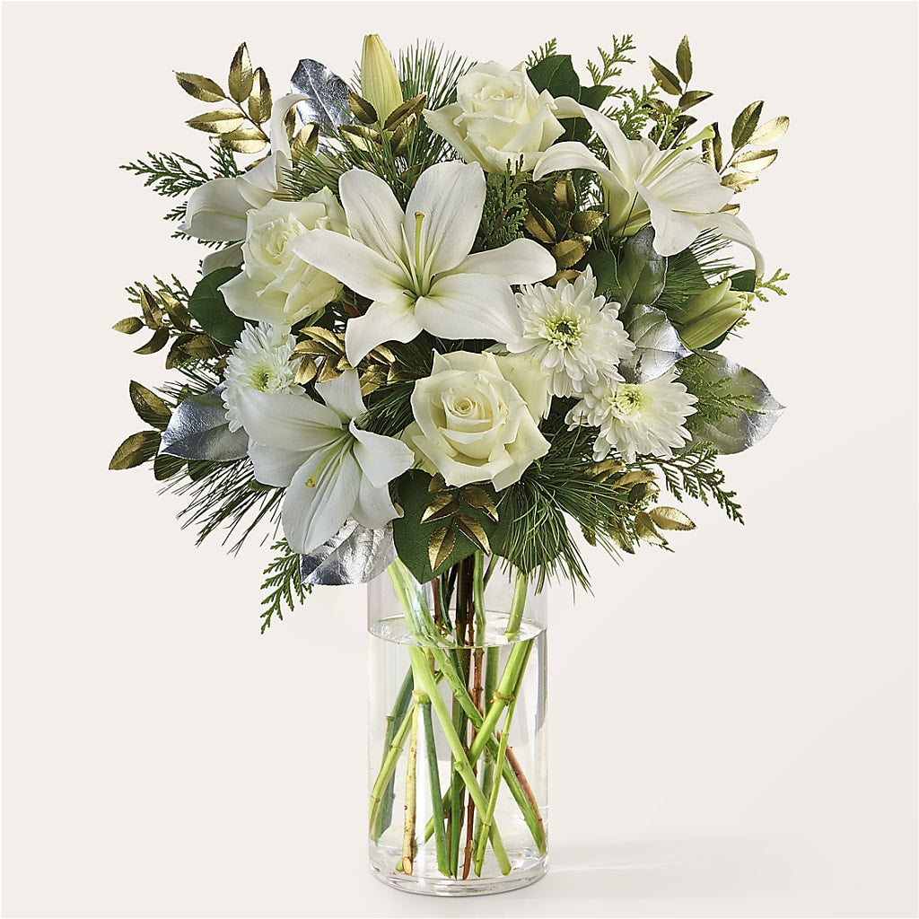 Wintry Mix Bouquet – Ecuadorian Central Flower, Minneapolis MN