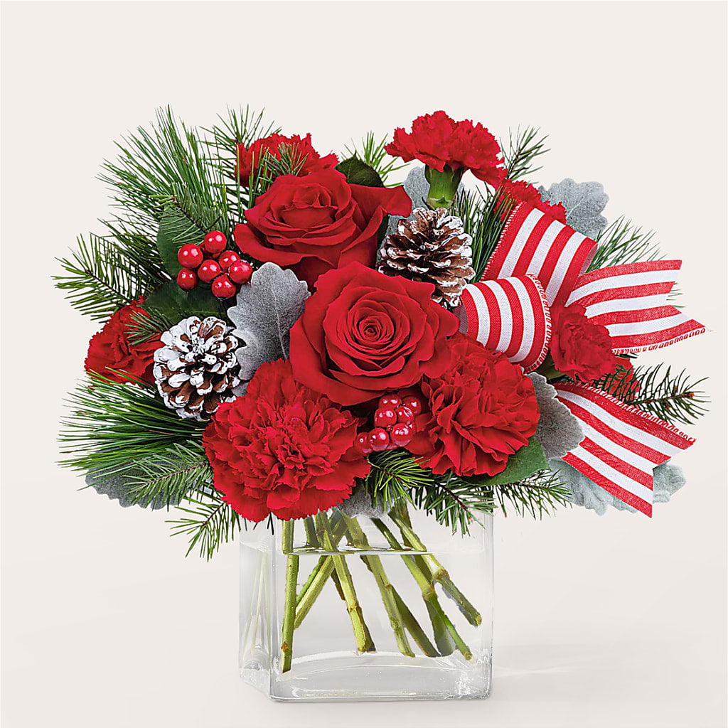 Baking Spirits Bright Bouquet – Ecuadorian Central Flower, Minneapolis MN