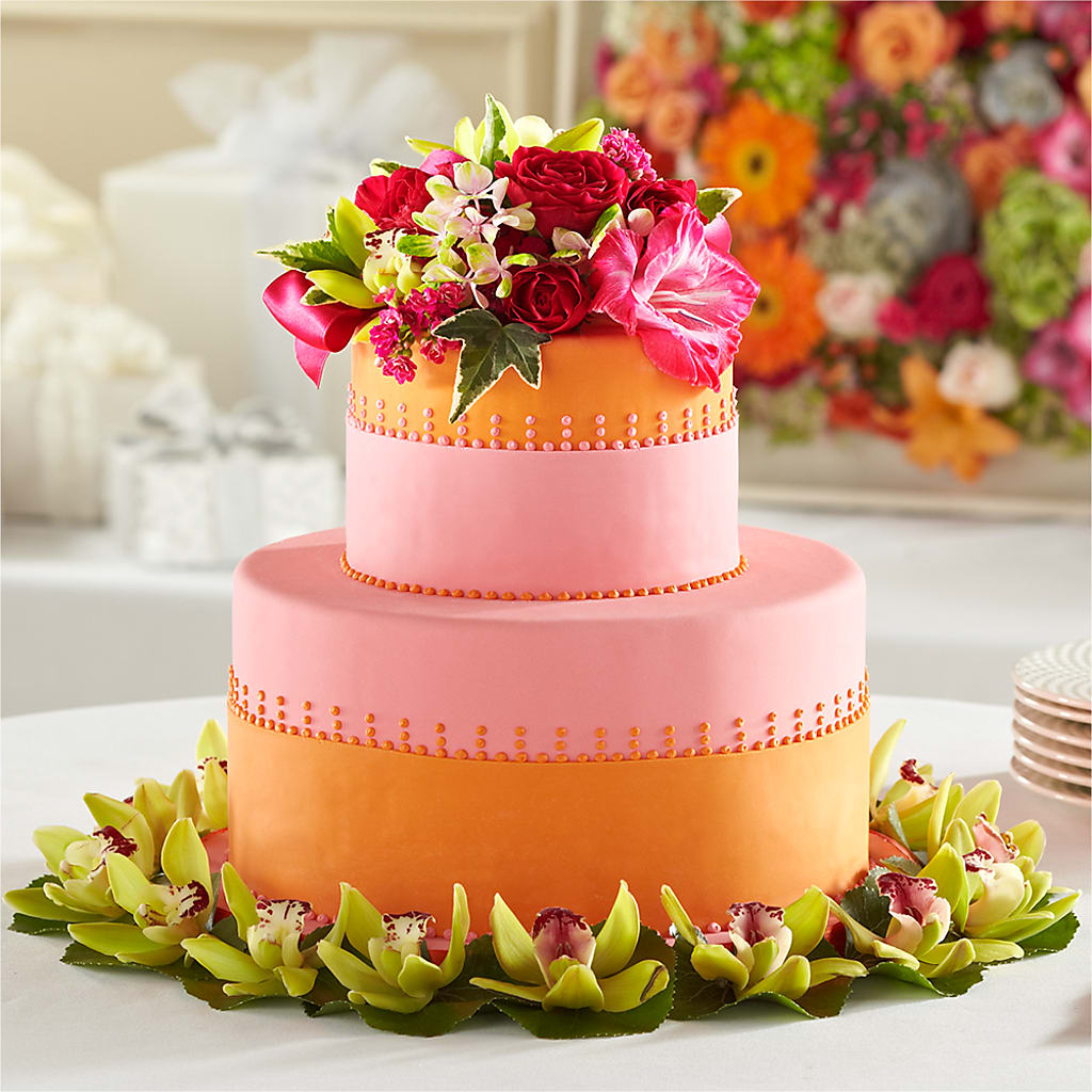 Sweet Citrus Cake Decor – Ecuadorian Central Flower, Minneapolis MN