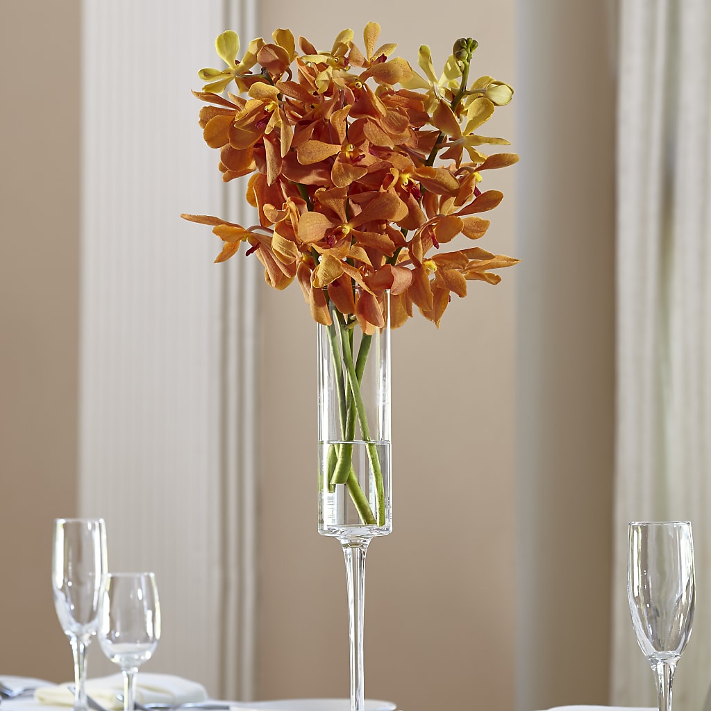 Orange Mokara Bouquet – Ecuadorian Central Flower, Minneapolis MN