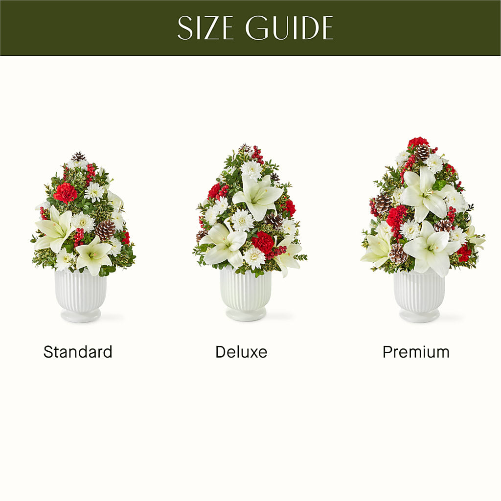 Festive Moments Tree –  Ecuadorian Central Flower, Minneapolis MN