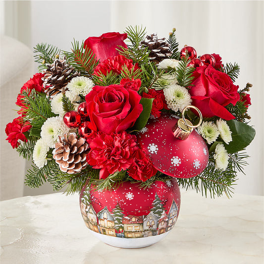 Christmas Carols Ornament –  Ecuadorian Central Flower, Minneapolis MN