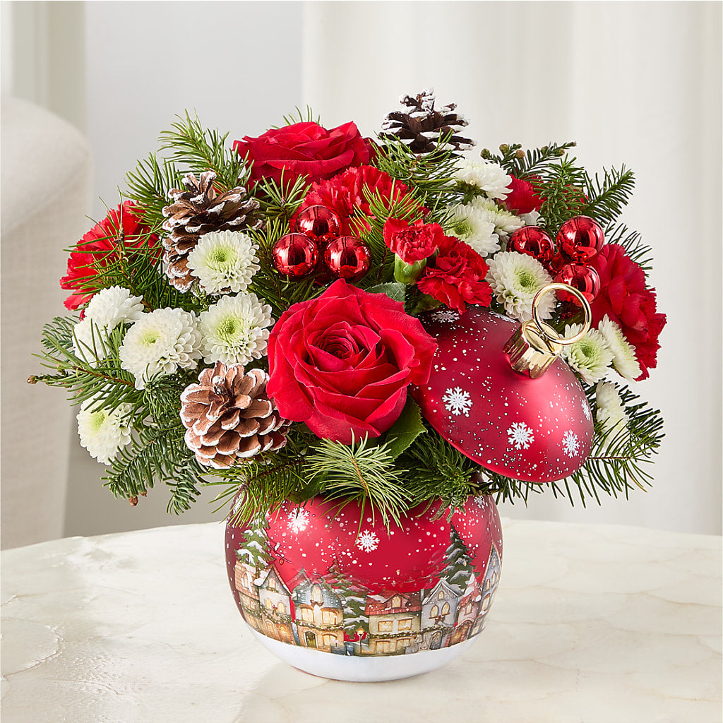 Christmas Carols Ornament –  Ecuadorian Central Flower, Minneapolis MN