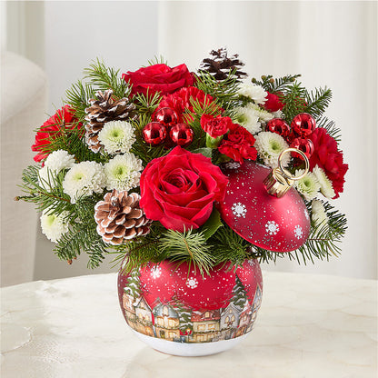 Christmas Carols Ornament –  Ecuadorian Central Flower, Minneapolis MN