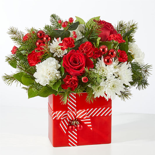 Presents Under the Tree Bouquet –  Ecuadorian Central Flower, Minneapolis MN