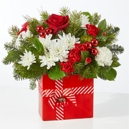 Presents Under the Tree Bouquet –  Ecuadorian Central Flower, Minneapolis MN