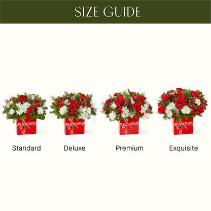 Presents Under the Tree Bouquet –  Ecuadorian Central Flower, Minneapolis MN
