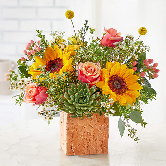 Sunflower Season Bouquet –  Ecuadorian Central Flower, Minneapolis MN