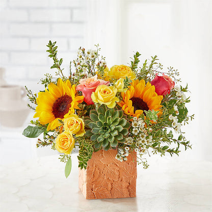 Sunflower Season Bouquet –  Ecuadorian Central Flower, Minneapolis MN