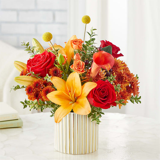 Scarlet Skies Bouquet –  Ecuadorian Central Flower, Minneapolis MN