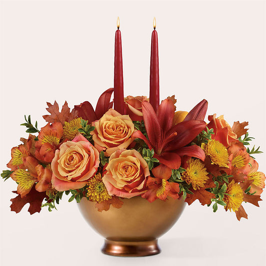 Harvest Table Centerpiece –  Ecuadorian Central Flower, Minneapolis MN