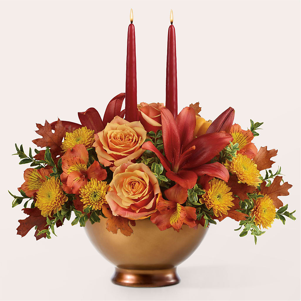 Harvest Table Centerpiece –  Ecuadorian Central Flower, Minneapolis MN