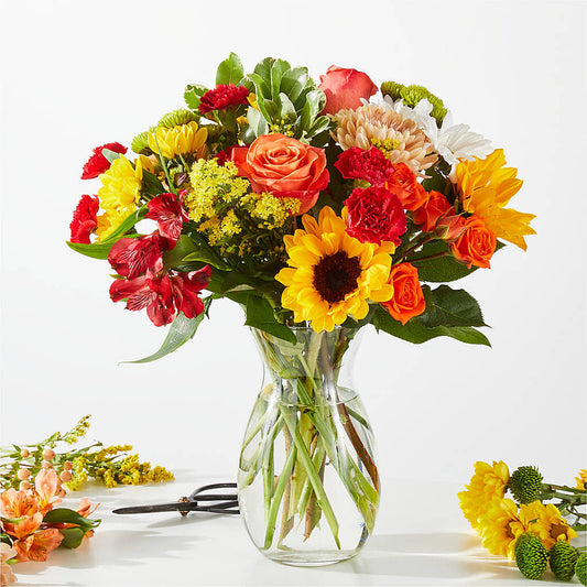 Fall Delight – A Florist Original –  Ecuadorian Central Flower, Minneapolis MN