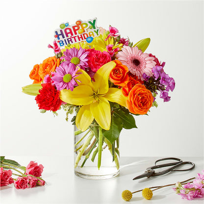 Cue the Confetti - A Florist Original –  Ecuadorian Central Flower, Minneapolis MN