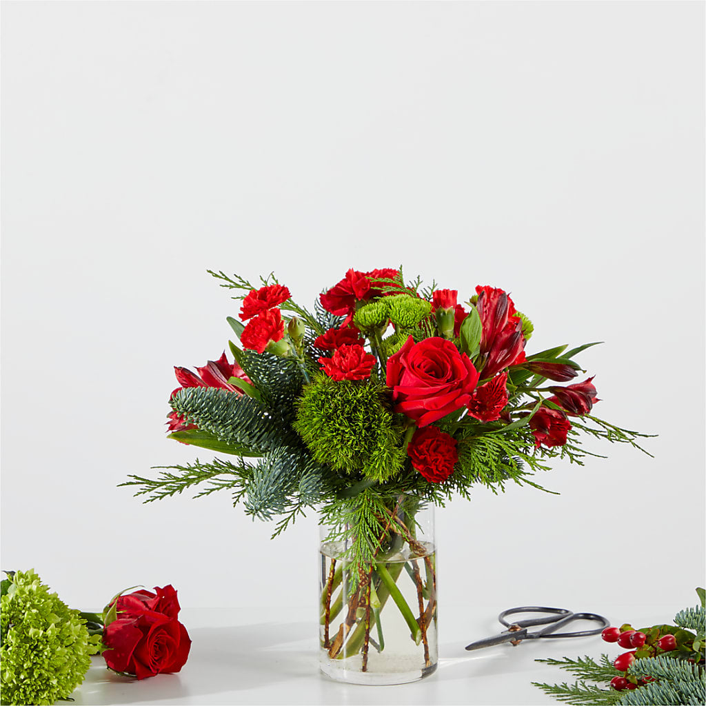 Merry Moment Bouquet – A Florist Original –  Ecuadorian Central Flower, Minneapolis MN