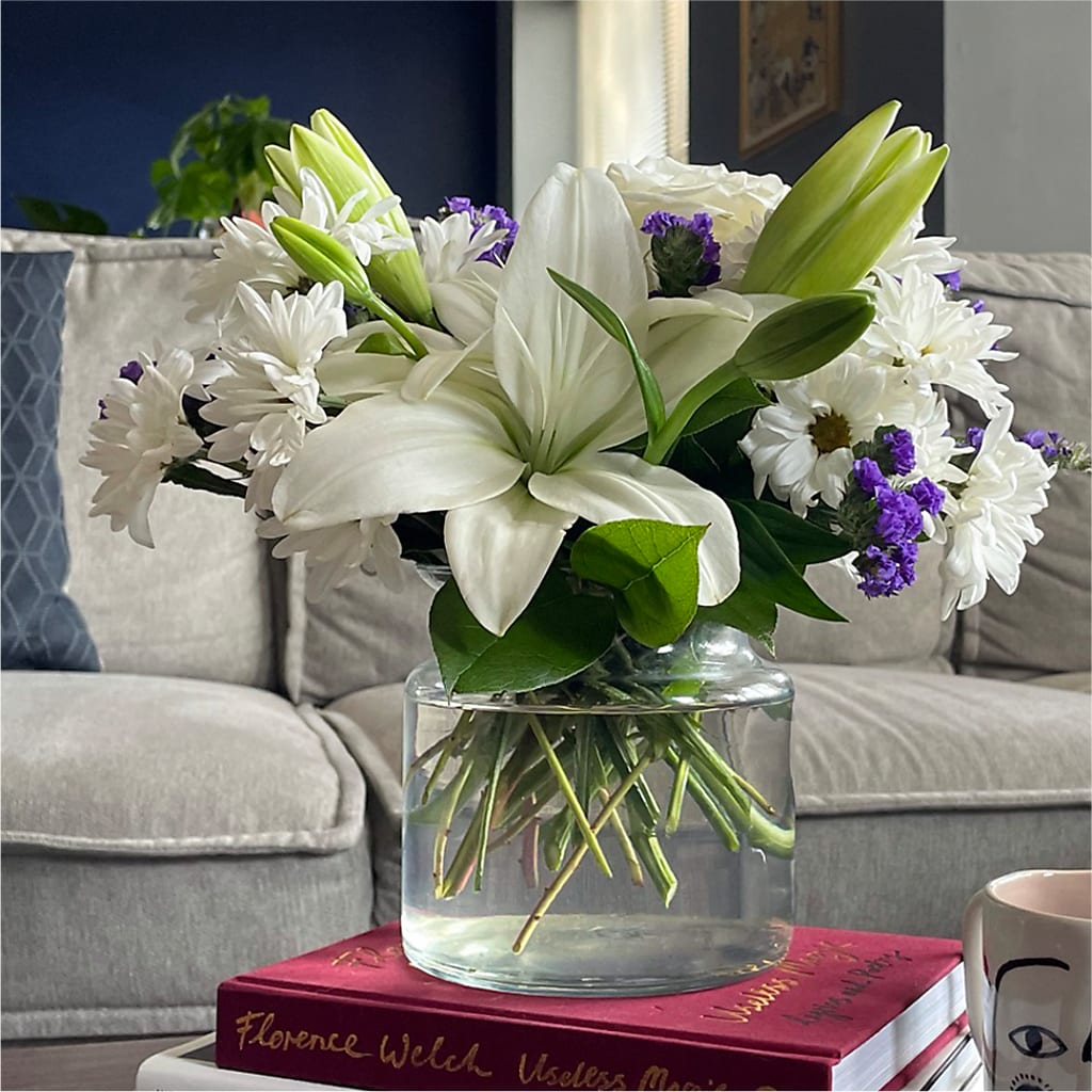 Beyond Blue Bouquet –  Ecuadorian Central Flower, Minneapolis MN