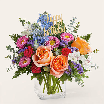Birthday Bash Bouquet –  Ecuadorian Central Flower, Minneapolis MN