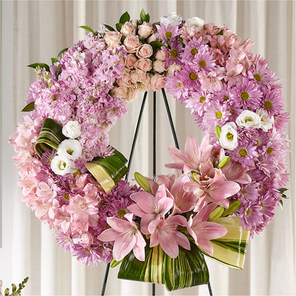 Gift of Warmth Wreath –  Ecuadorian Central Flower, Minneapolis MN