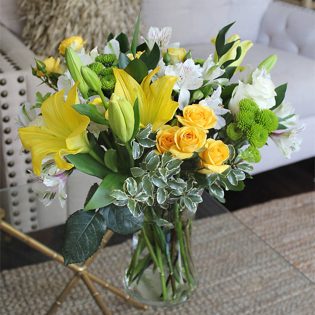 Hope & Serenity Bouquet –  Ecuadorian Central Flower, Minneapolis MN