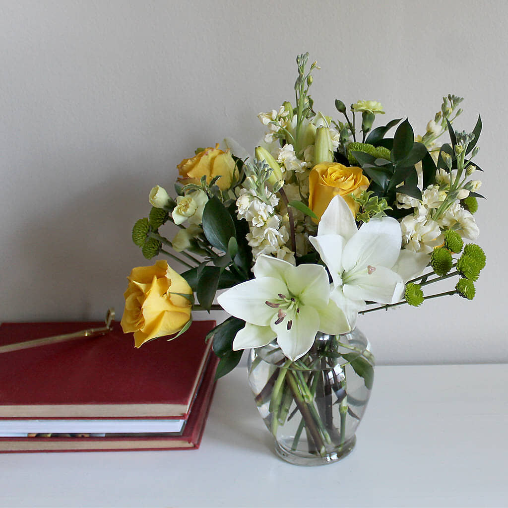 Hope & Serenity Bouquet –  Ecuadorian Central Flower, Minneapolis MN