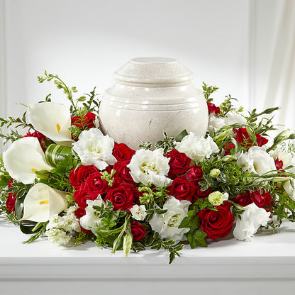 In My Memories Cremation Adornment –  Ecuadorian Central Flower, Minneapolis MN