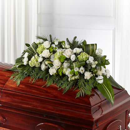 Hopeful Gesture Casket Spray –  Ecuadorian Central Flower, Minneapolis MN