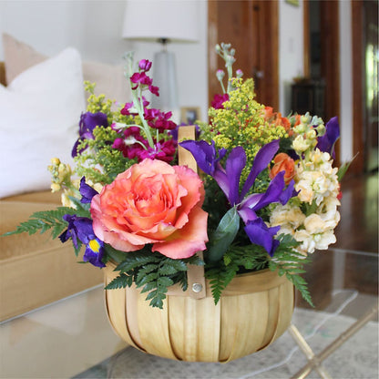 Garden of Life Basket –  Ecuadorian Central Flower, Minneapolis MN