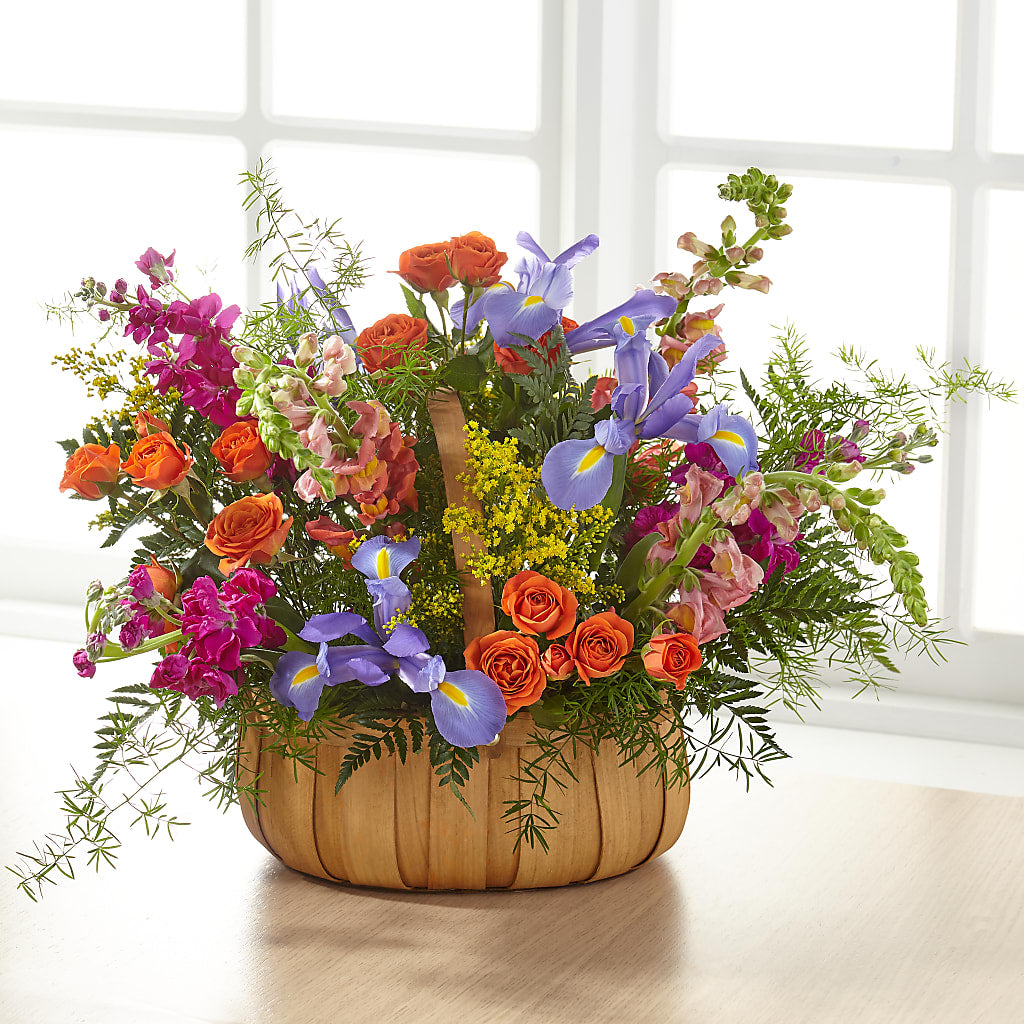 Garden of Life Basket –  Ecuadorian Central Flower, Minneapolis MN