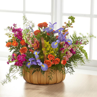 Garden of Life Basket –  Ecuadorian Central Flower, Minneapolis MN